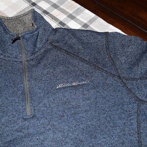 Eddie Bauer 3/4 zip fleece pullover